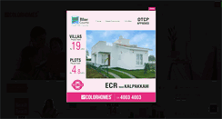 Desktop Screenshot of colorhomes.in